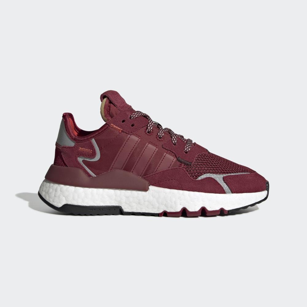 Originals Adidas Nite Jogger Fete Romania - Visinii/Albi EF9215
